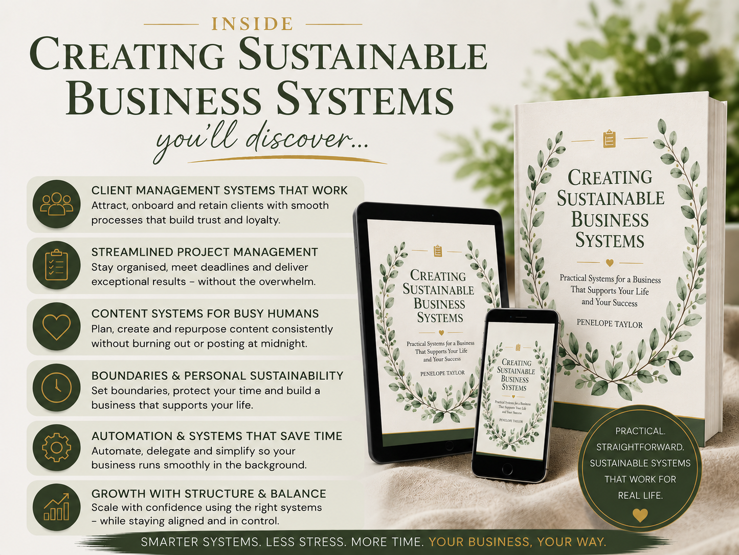 Build a Business That Doesn't Burn You Out - Creating Sustainable Business Systems
