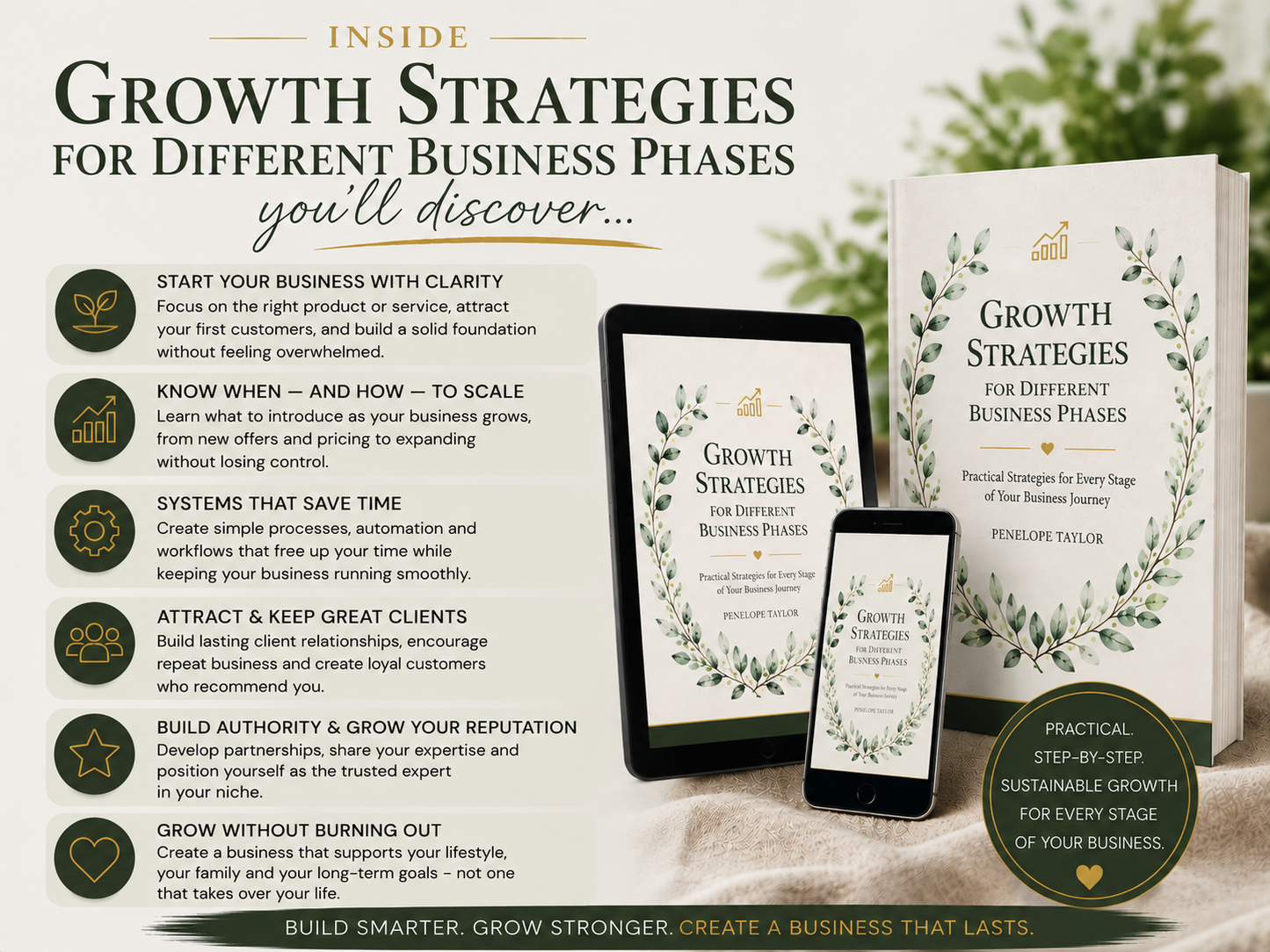 Grow Your Business Without Burning Out - Practical Growth Strategies for Every Stage of Your Business