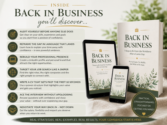 Back In Business - How to Return to Work with Confidence After Time Away