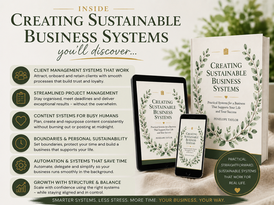 Build a Business That Doesn't Burn You Out - Creating Sustainable Business Systems